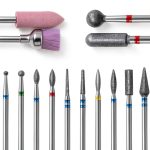 ERUIKA 14-Piece Nail Drill Bit Set Diamond Tungsten Carbide with-0
