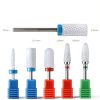 MelodySusie Ceramic Nail Drill Bits 5‑Piece Premium Multi‑Function Set-5