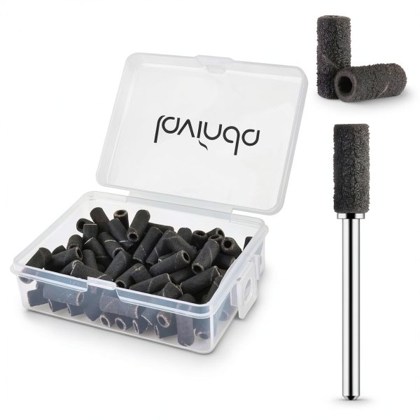 Lavinda Nail Drill Sanding Bands 120-240 Grit Mini Set Multiple Colors-0