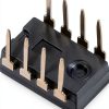 uxcell 10 Pcs Black DIP Switch 4 Position 2.54mm Pitch for PCB-1