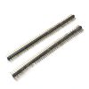 ESimpo 10pcs 1.0mm Pitch Male Pin Header 1X50P 180° SMT Gold-Plated-1