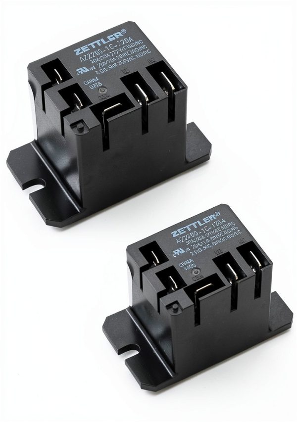 Power Relay American Zettler 30A SPDT 120VAC AZ2280-1C-120A Pack of 2-0