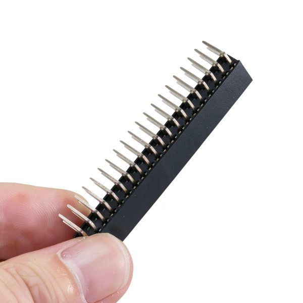 Female Pin Headers 3pcs 2x20 2.54mm Pitch Right Angle Row Jeanoko-2
