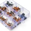 Slide Switch Kidisoii Mini Micro PCB Panel Assorted Kit 150pcs-6