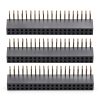 Female Pin Headers 3pcs 2x20 2.54mm Pitch Right Angle Row Jeanoko-0