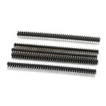uxcell 5 Pcs 2x40 80 Pin 2.54mm Double Row Straight Male Pin Header-0