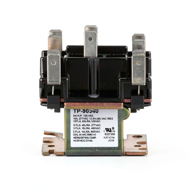 24 Volt DPDT Relay by Hartland Controls - 18A Full Load, HVAC Switch-0