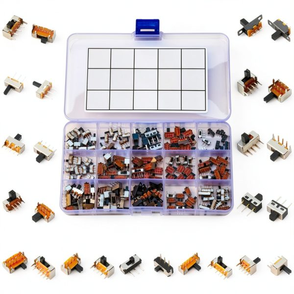 Slide Switch Kidisoii Mini Micro PCB Panel Assorted Kit 150pcs-0
