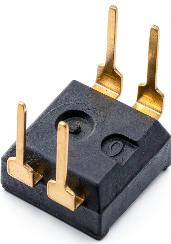 uxcell 5 Pcs Black DIP Switch Horizontal 2 Way 2.54mm Pitch for PCB-1