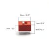 Fielect 20pcs DIP Switch Horizontal Toggle 1-2 Positions 2.54mm Pitch for Circuit Breadboards PCB Red-1