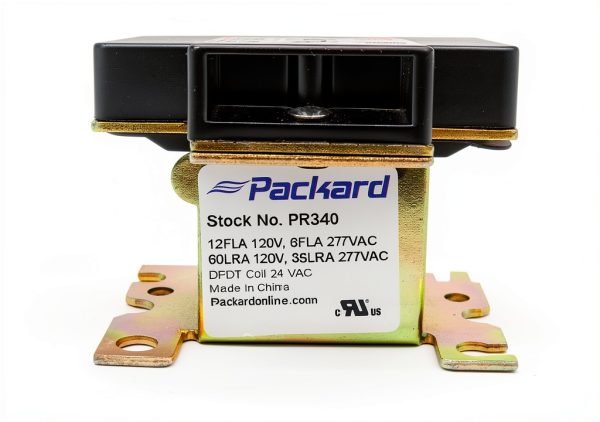 Packard PR340 DPDT 24 Volt Coil Switching Relay Industrial Switch-1