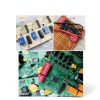 Fielect 20pcs DIP Switch Horizontal Toggle 1-2 Positions 2.54mm Pitch for Circuit Breadboards PCB Red-5