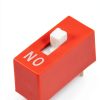 uxcell 50 Pcs Red DIP Switch 1 Positions for Circuit Breadboards PCB-2