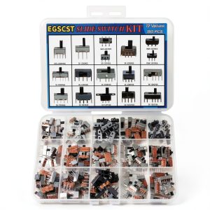 Mini Micro Slide Switch 150pcs Kit 17Values EGSCST DIP Switches-0