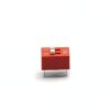 Fielect 20pcs DIP Switch Horizontal Toggle 1-2 Positions 2.54mm Pitch for Circuit Breadboards PCB Red-6