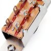 uxcell 250VAC 3A 125VAC 6A DPDT Slide Switch 6 Pin 2 Position Silver-1