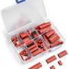40PCS Double Row Dip Switch Assorted Kit Kulannder 2.54mm Red Switch-0