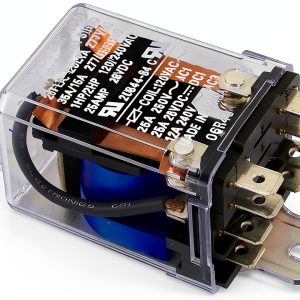 20844-84 Relay, DPDT, 30A, 115v, Coil, Dustcover-0